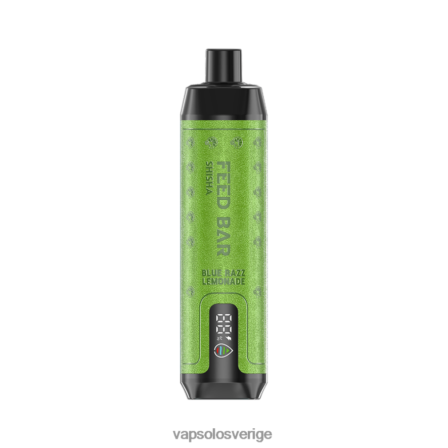 VapSolo Pris - VapSolo SHISHA engångsvape R2L4XB3 blå razz lemonad