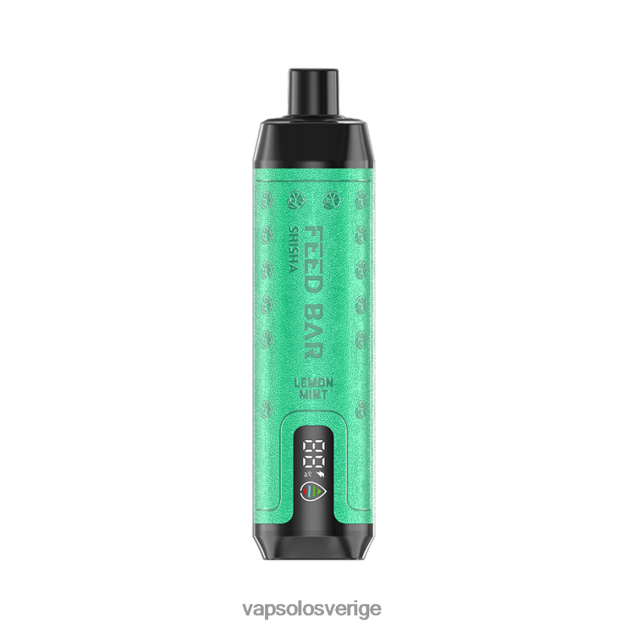 VapSolo Pris - VapSolo SHISHA engångsvape R2L4XB7 citronmynta