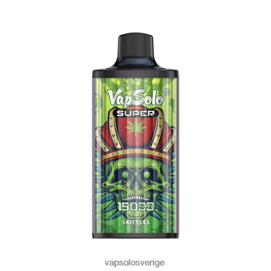 VapSolo Sverige - VapSolo SUPER engångsvape R2L4XB21 käglor